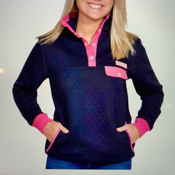Simply Southern Tops - Simply Southern Navy Quilted Pullover